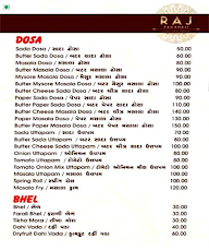 Raj Paubhaji menu 3