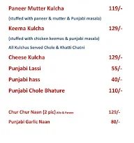 Punjabi Amritsari Kulcha menu 4