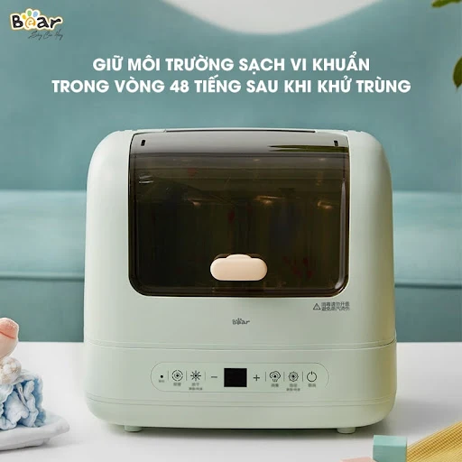 Máy tiệt trùng bình sữa Bear SB-MTT17