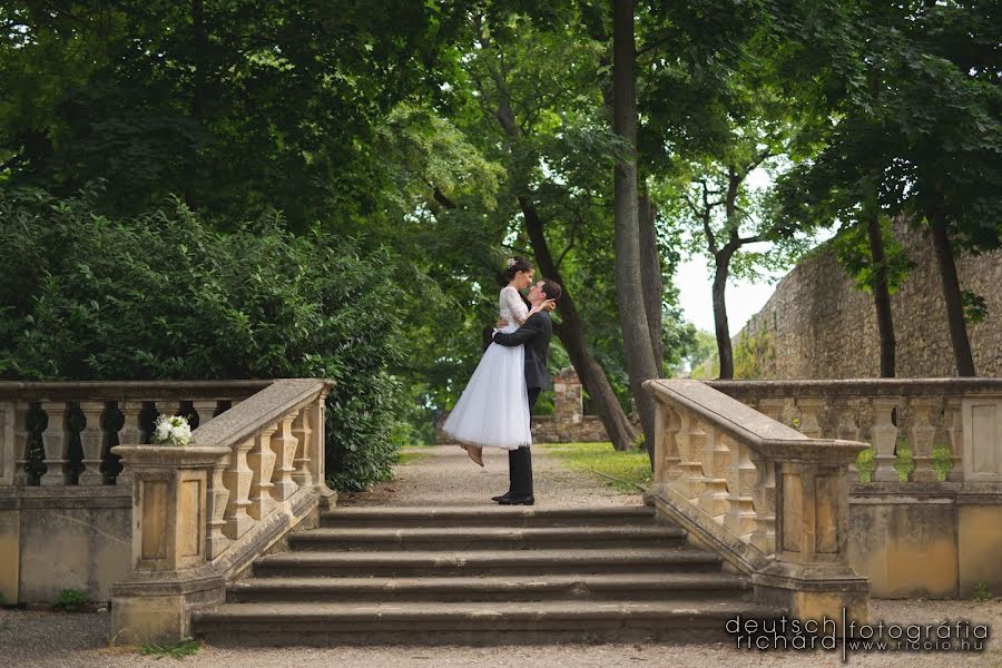 Photographe de mariage Richárd Deutsch (ricciohu). Photo du 3 mars 2019