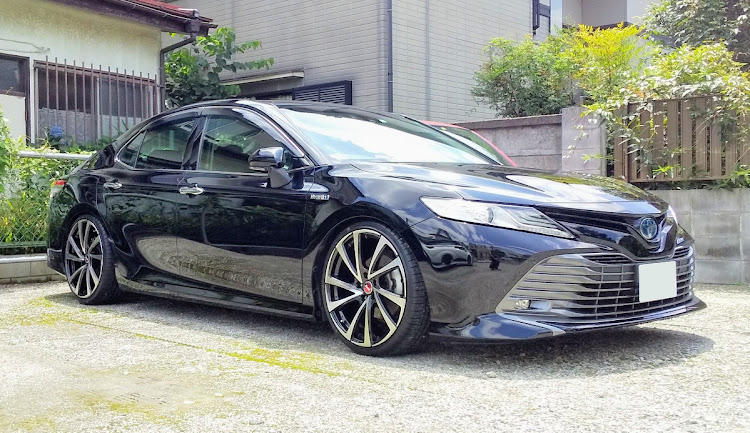 カムリの洗車・カムリ70・コーティング・晴れた・ニューホイールに関するカスタム事例の投稿画像1枚目