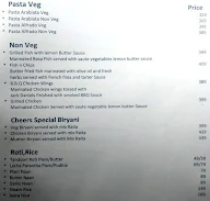 Cheers Cafe & Lounge menu 6