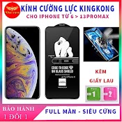 Kính Cường Lực Cho Iphone Kingkong 6Plus/6S/6Splus/7/7Plus/8/8Plus/X/Xs/Xsmax/Xr/11/12/13/14/Pro/Max/Promax Siêu Cứng