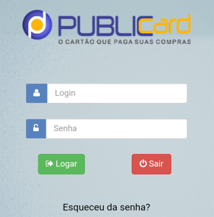 PUBLIC CARD Screen 1