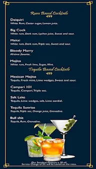 The Orizzonte menu 2