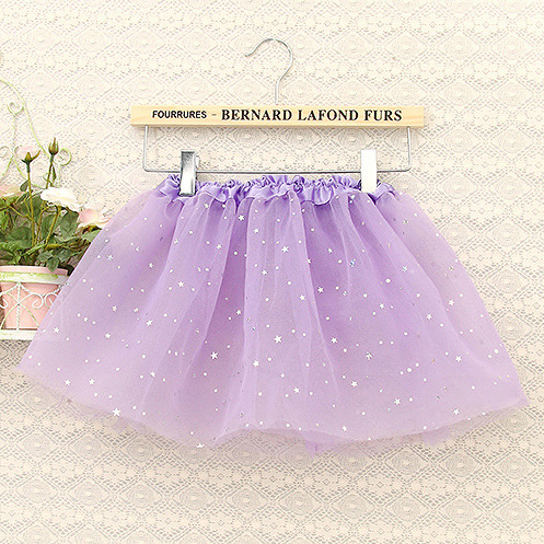 Title 4, Childrens Sequined Glitter Star TUTU Skirt Dan...