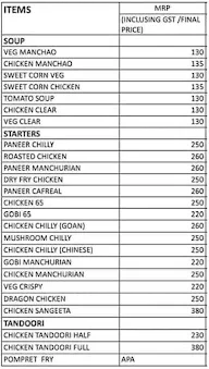 Biche Food Takeaway menu 2