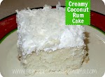 Creamy Coconut Rum Cake was pinched from <a href="http://semidomesticatedmama.com/2012/06/creamy-coconut-rum-cake-recipe.html" target="_blank">semidomesticatedmama.com.</a>