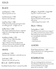 Blue Tokai Coffee Roasters menu 4