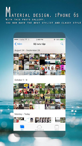 iPhoto Gallery - Style IOS 9