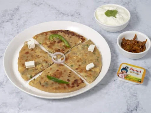 Paneer Do Pyaza Paratha