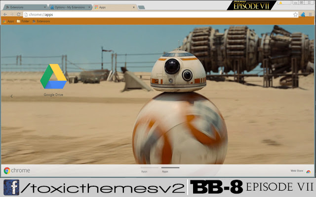 BB-8 STAR WARS - EPISODE VII chrome extension