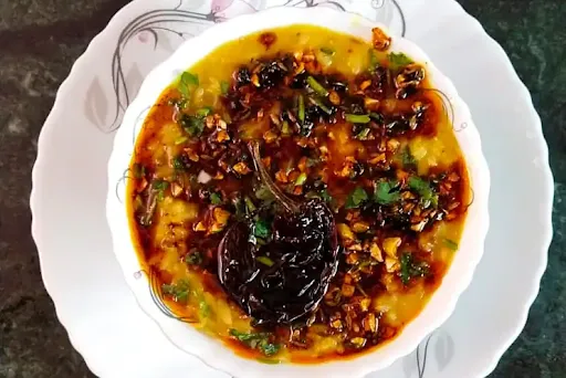 Dal Khichdi With Tadka