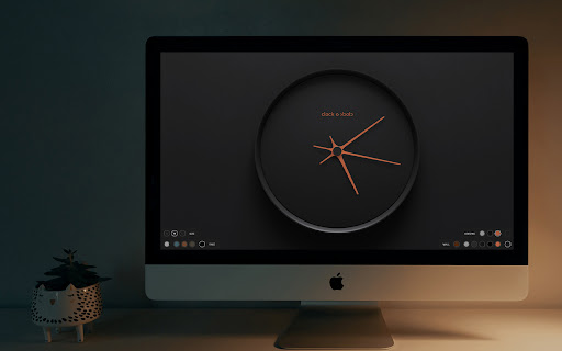 clock o clock | new tab clock screensaver