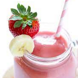 Strawberry Meet Banana Smoothie