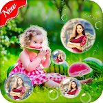 Cover Image of Descargar Cute Girls Bubble Live Wallpaper 1.0 APK