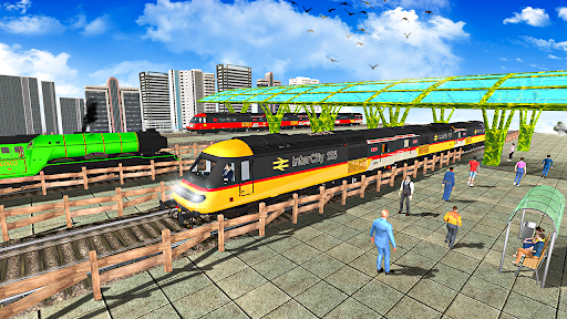 Screenshot City Train Driving Games