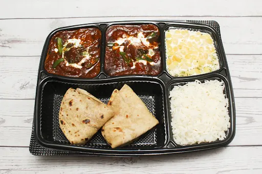 Kadhai Chaap Thali