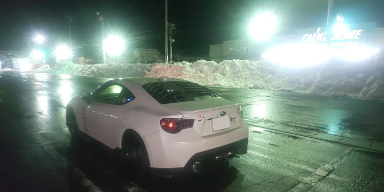 BRZのみんな大寒波には十分注意しましょう❗️😆・スタッドレスタイヤに交換❗️😆・タイヤの効果をチェック❗️😆・頑張れ～～～❗️医療従事者❗️🤩・医療従事者にエールを‼️に関するカスタム事例の投稿画像2枚目
