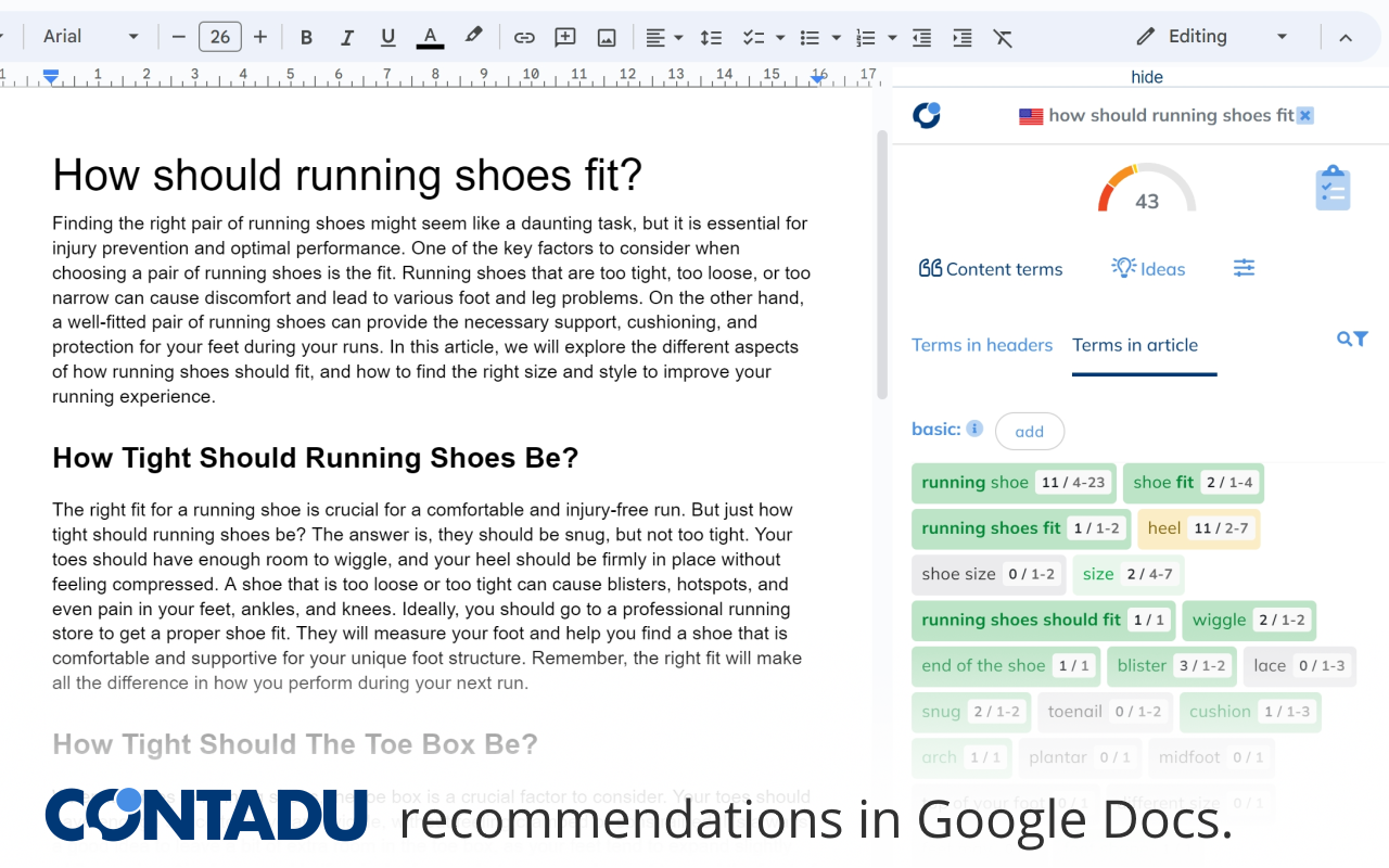 CONTADU NeuronWriter - SEO/NLP optimization Preview image 2