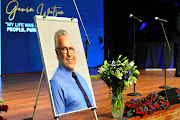 A picture of the late Gavin Watson during his memorial service in Gauteng in 2019. File photo.