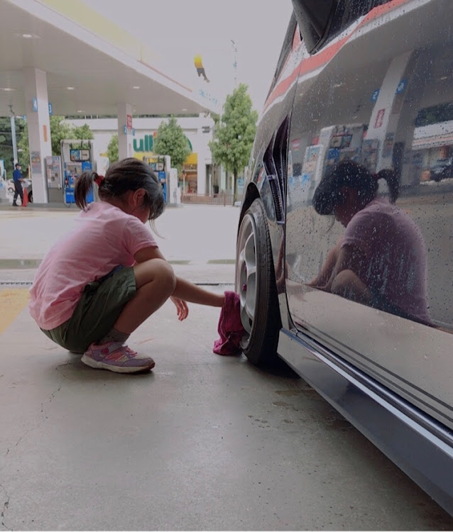 ムーヴカスタムの洗車・ホイール拭くの好き・寝起きクッキング・上手に出来ました・ピーマンの肉詰めに関するカスタム事例の投稿画像2枚目