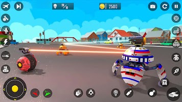 US Police Robot Shooting Games Screenshot