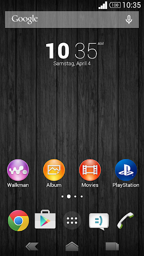 ElegantBlack Theme for Xperia™