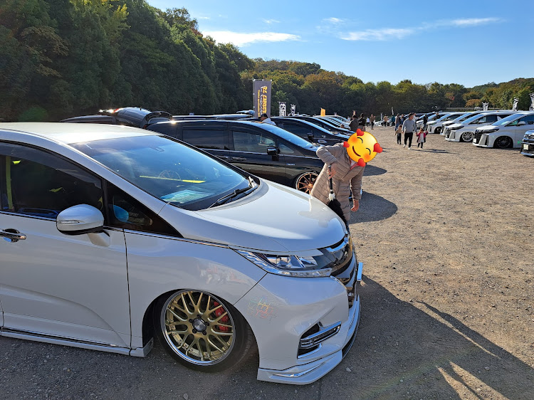 オデッセイのRC1改・Admiration COMPLETE・ACC airrunner・エアサスのある生活・ワゴニストミーティングSPL’22 三木に関するカスタム事例の投稿画像2枚目