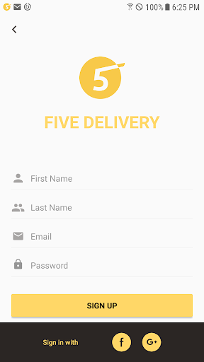 FIVE DELIVERY