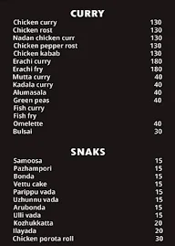 Kerala Resto Cafe menu 2