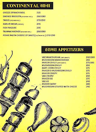 Hotel Thekka menu 4