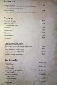 Ignite - Chairman's Jade Club & Resort menu 6