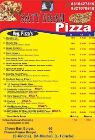 Saty Naam Pizza menu 1