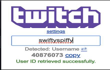 Twitch Username and User ID Translator small promo image