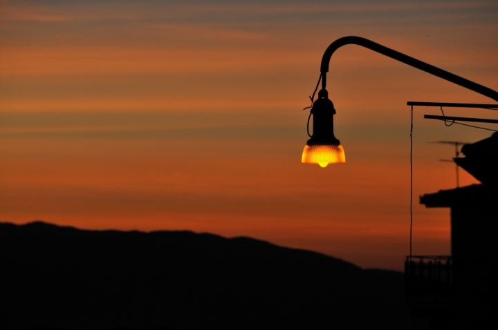 Cambio di luce di pinco