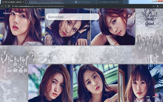 Gfriend kpop HD new tab wallpapers