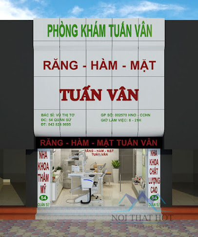 thiết kế phòng khám nha khoa Tuán Vân