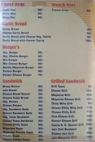 R.K. Snacks & Juices menu 3