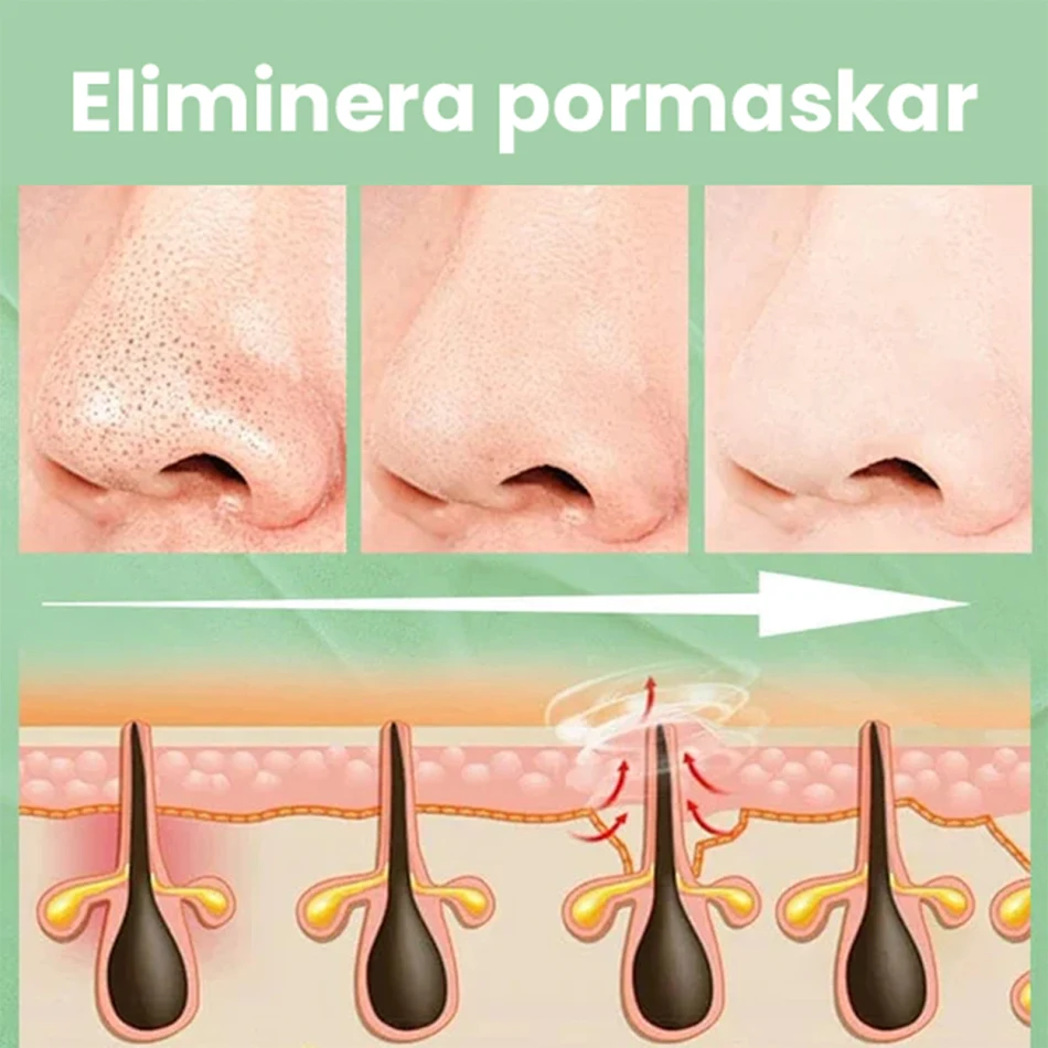 Mascarilla de limpieza de té verde en barra Limpia y purifica la piel Controla el exceso de grasa Elimina puntos negros Fácil de usar para un cutis radiante