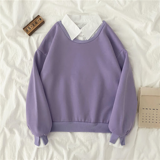 Title 12, Fashion Womens Loose Plus Velvet Thick Sweater