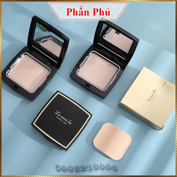 Phấn Phủ Lameila Powder Cake Che Khuyết Kiềm Dầu Không Trôi L5031