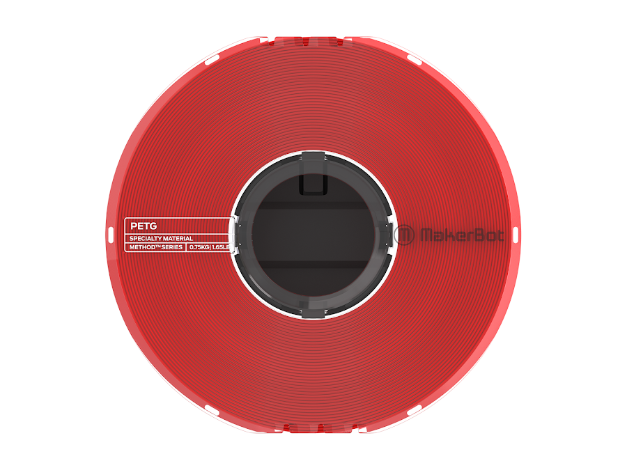 MakerBot Red PETG Specialty Model Filament - 1.75mm (0.75kg)