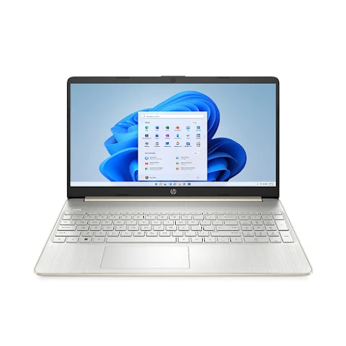 Máy tính xách tay/ Laptop HP 15s-fq2660TU (6K793PA) (i3-1115G4) (Vàng) - Hàng trưng bày