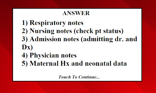 RRT Therapist Practice Exam Screenshots 1