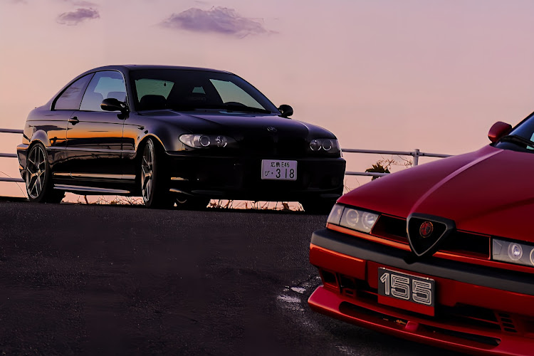 3シリーズ クーペのBMW・318ci・alfa155・お気をつけて・コラボ集に関するカスタム事例の投稿画像12枚目