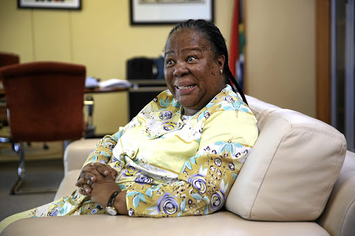 Higher Education Minister Naledi Pandor.