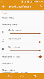 Pattern Orange Xperien Theme poster 4