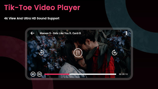 Tik-Toe Video Player All Format Media Player 2020 1.4 APK + Mod (Unlimited money) untuk android