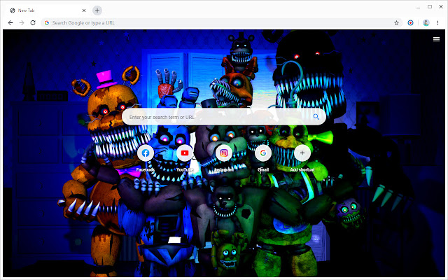 Five Nights at Freddy`s Wallpapers New Tab